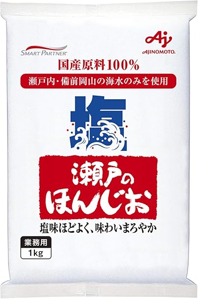 Amazon 味の素 瀬戸の本塩1kg 味の素 塩 通販