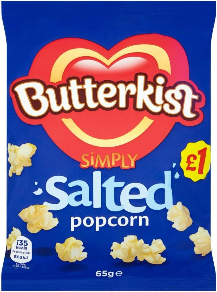 Butterkist Popcorn Salted 65g x 6 Amazon.co.uk Grocery