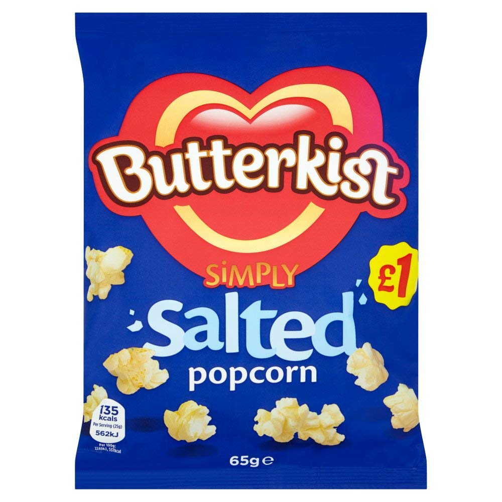 Butterkist Popcorn salé 65 g x 6