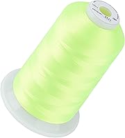 Vista 107 de Simthread 5500 yardas de hilo de bordar, 5000M de alto rendimiento 40 WT 100% hilo de poliéster – Más de 170 colores vívidos, clasificado de alta