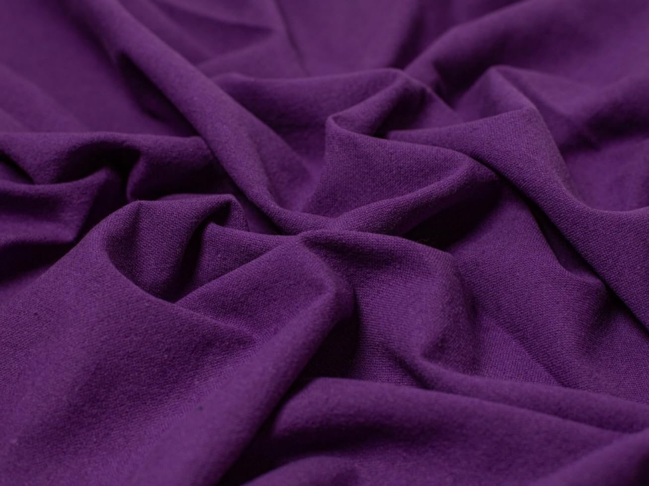 Minerva Core Range Blades Textured Cotton Linen Fabric Loganberry Purple - Mediumweight & Suitable for Dressmaking - Approx Width: 135cm / 54" - Sold per metre