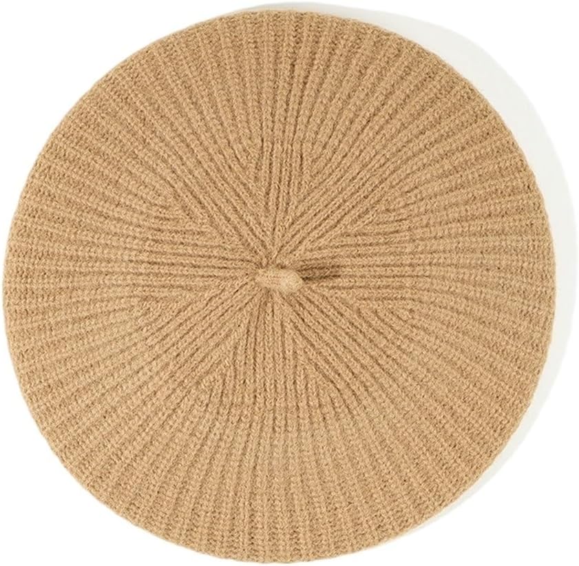 Autumn and Winter Knitted Beret Women's Korean Japanese Versatile Sen British Octagonal Hat Wool Painter's