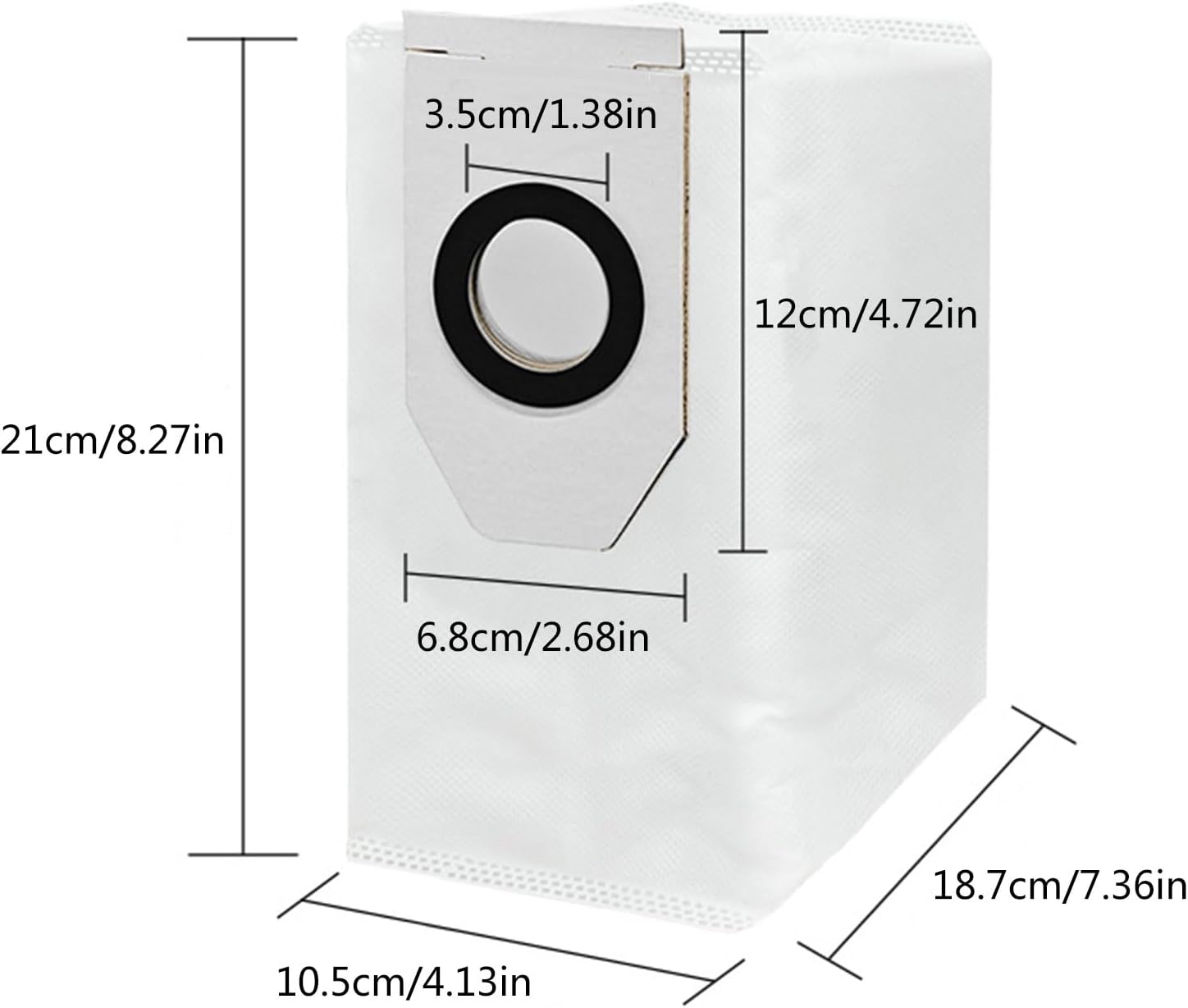 Mop Pad Rollers Brush Bag Filter Side Brush Robot Vacuum Accessory ABS Texture For Sweeper