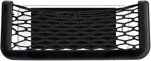 Miniatura 2 de Yosoo Bolsa de red de almacenamiento universal para asiento de automóvil, soporte para teléfono, organizador de bolsillo, almacenamiento de