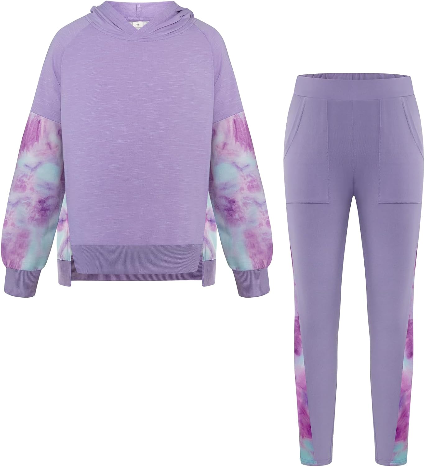 Girls Clothes Sweatsuit Cotton Hoodies Sweatshirt with Leggings Teen Girl Clothes Back to School