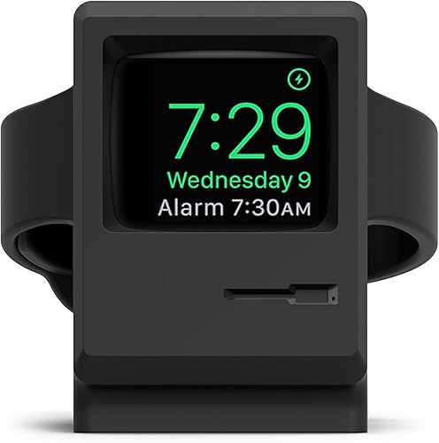 elago Soporte W3 compatible con Apple Watch Series 11/10/9/8/7/6/5/4/3/2/1/SE3/SE2/SE1 (1.811 in, 1.772 in, 1.732 in, 1.654 in, 1.614 in, 1.575 in,