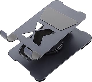 Hemobllo 2 Peças Suporte Para Celular Suporte Para Mesa Suporte Para Telefone Dobrável Suporte Para Telefone Dobrável Suporte Para Celular Ajustável Suporte Para Telefone De Metal Suporte
