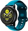 Silicone Replacement Band for Garmin Vivoactive 6/5/3, 20mm Sport Watch Strap for Garmin Vivomove 3/Sport/Style/Luxe/Trend/HR,D2 Air X10/Bounce 2
