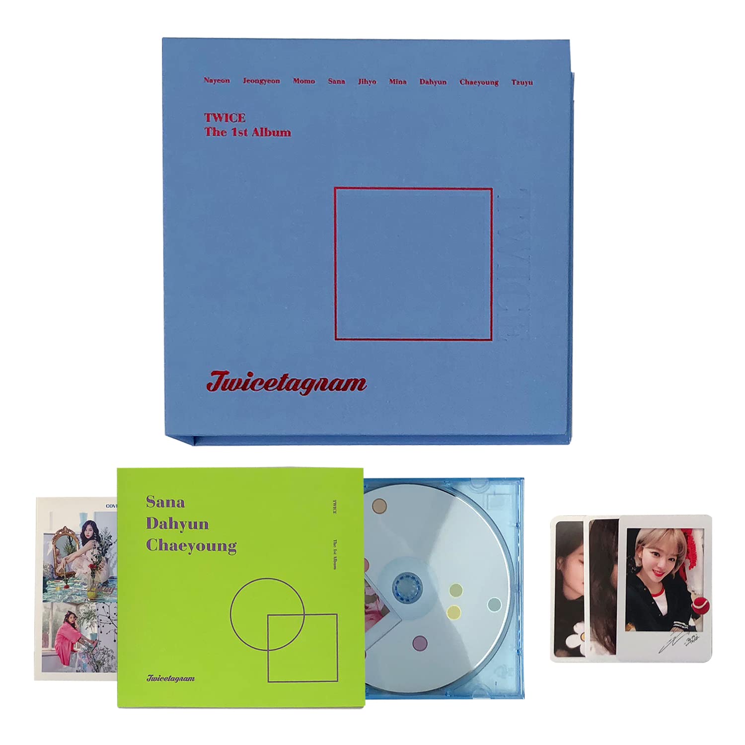 Amazon.co.jp: TWICE - 正規1集アルバム[TWICETAGRAM] (C Ver 