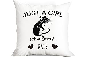 Adorable Rat Pillow Covers: A Purrfect Gift for Rat Lovers