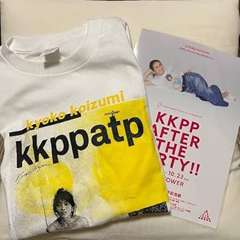 小泉今日子 「kkppatp」Tシャツ L Amazon.co.jp: 小泉今日子 KKPP AFTER THE PARTY!! TTA STORE