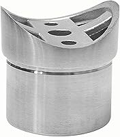 Vista 4 de Soporte giratorio para riel de barra de 2 pulgadas, soporte de tubería de acero inoxidable para 2 pulgadas de diámetro exterior