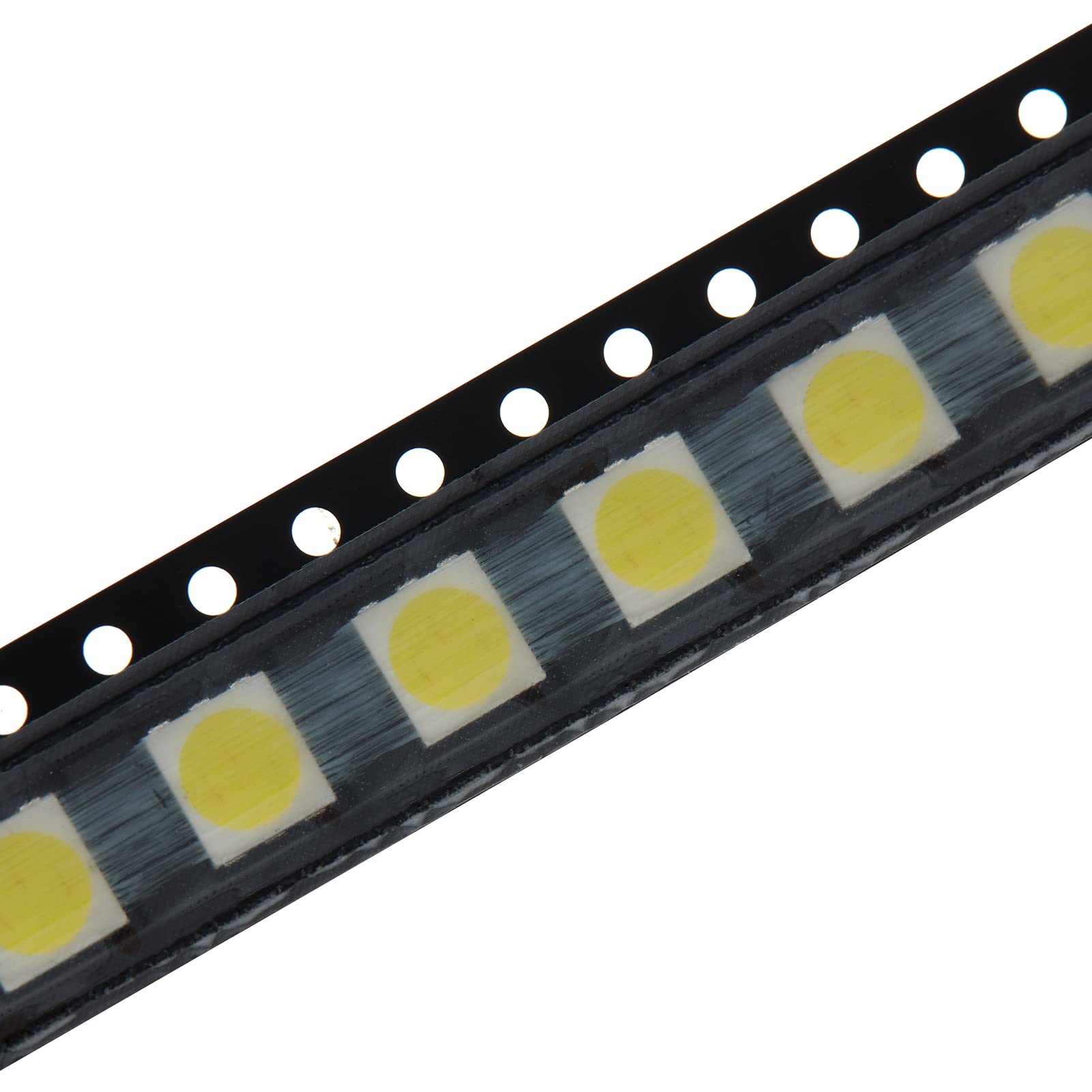 Zestaw 100 diod SMD LED 5 rodzajów kolorów 5050 czerwony/żółty/niebieski/zielony/biały montaż powierzchniowy 20 mA Elementy oświetleniowe o wysokiej intensywności Diody elektroluminescencyjne
