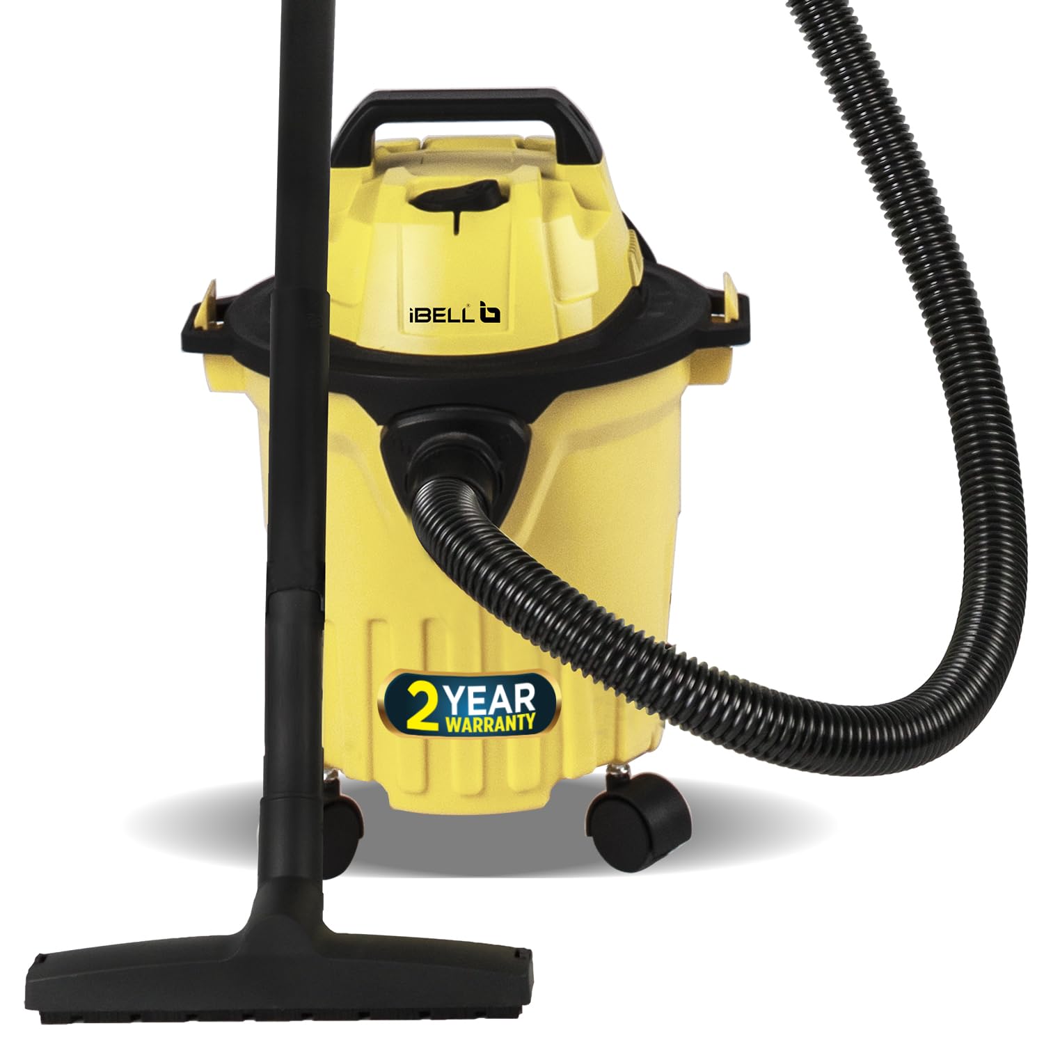 IBELL VC120YBPLUS Vacuum Cleaner, 12L Barrel, 1200W, Wet and Dry Blowing & Suction, High Efficiency Filter (Yellow) (B0B5VCDQND) Amazon Price History, Amazon Price Tracker