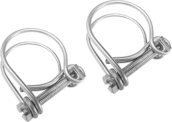 Image Double Wire Pond Hose Clips for 32MM (11/4