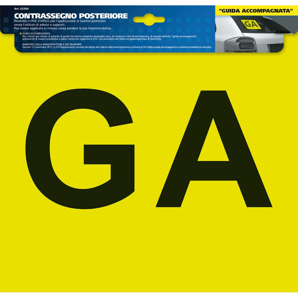 Lampa 65360. Labels Ga Rear Drive In
