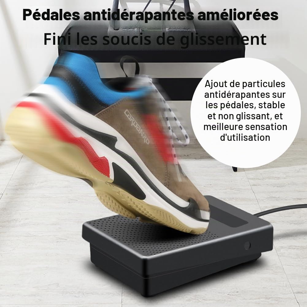 Pédale Piano Sustain,Pédale de Sustain Universelle,Pédale de Commutateur au Pied,avecCâble de 1,7 m et Base Antidérapante Noir,pour Claviers,Claviers/Contrôleurs MIDI et Pédales d’Effets de Guitare