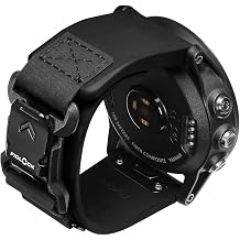 bitplay Waterproof FKM Rubber Fidlock Fast Release Watch Band for Garmin QUICKFIT 22mm, 26mm, Forerunner/Instinct/Quatix/fenix/Enduro/tactix/Descent/epix pro/Foretrex
