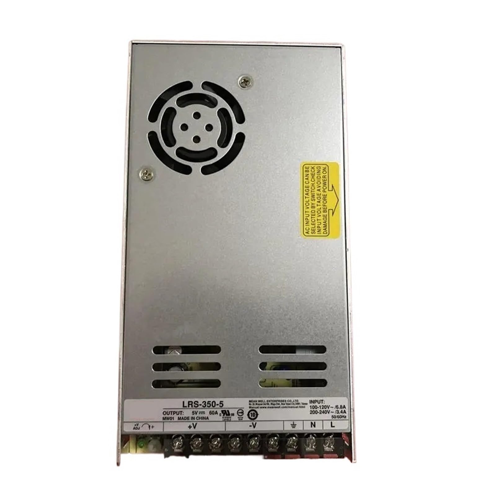 Alimentation à découpage LED LRS-350-5 transformateur 5V puissance 350W