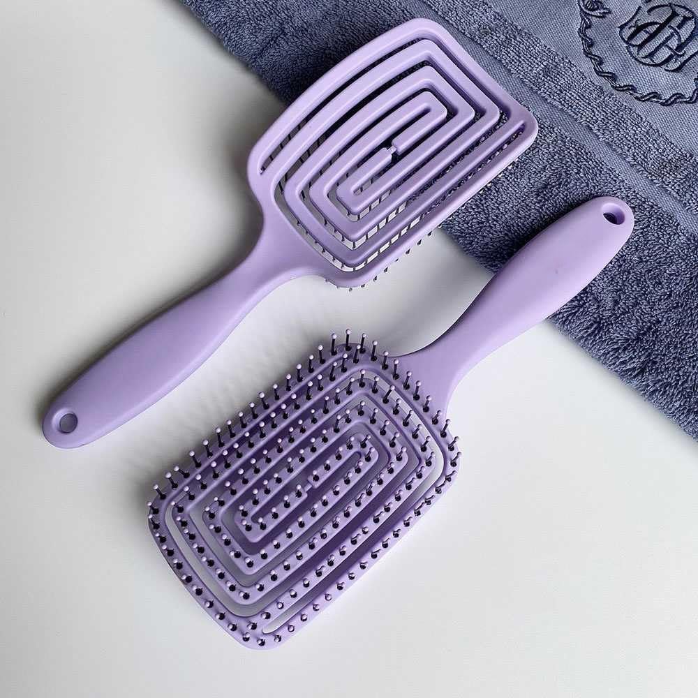 Premium 3D Detangling Hair Brush for Women & Men- Anti Hair Fall Comb for Curly, Wavy & Straight Hair | Hair Straightening Brush, Wet & Dry Styling Brush | Scalp Massager, Frizz Control & Tangle Free Grooming Brush-image-34