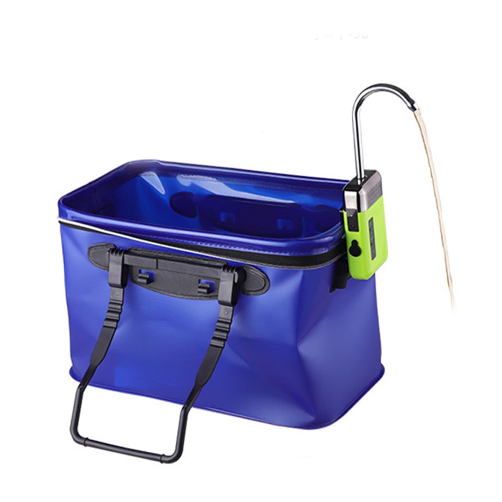 USB Wiederaufladbare Aquarium Luftpumpe 6l/min Abs 2000ma Grün | Doppelfunktion mit 1, 8m Förderhöhe, für Teich und Hydrokultur, für Innenbereich und Wildes Angeln