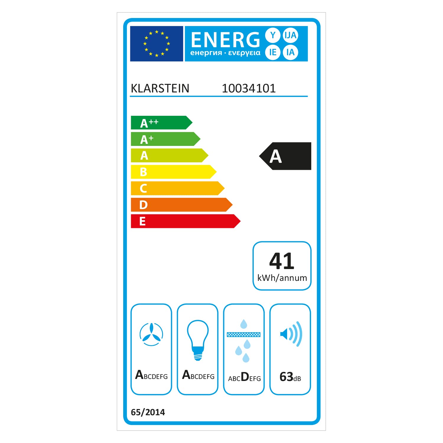 Scaldabagno elettrico DUO5-50-EU 50l classe efficienza energetica B/BM