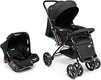 Voyage Carrinho com Bebê Conforto Travel System Choice Preto