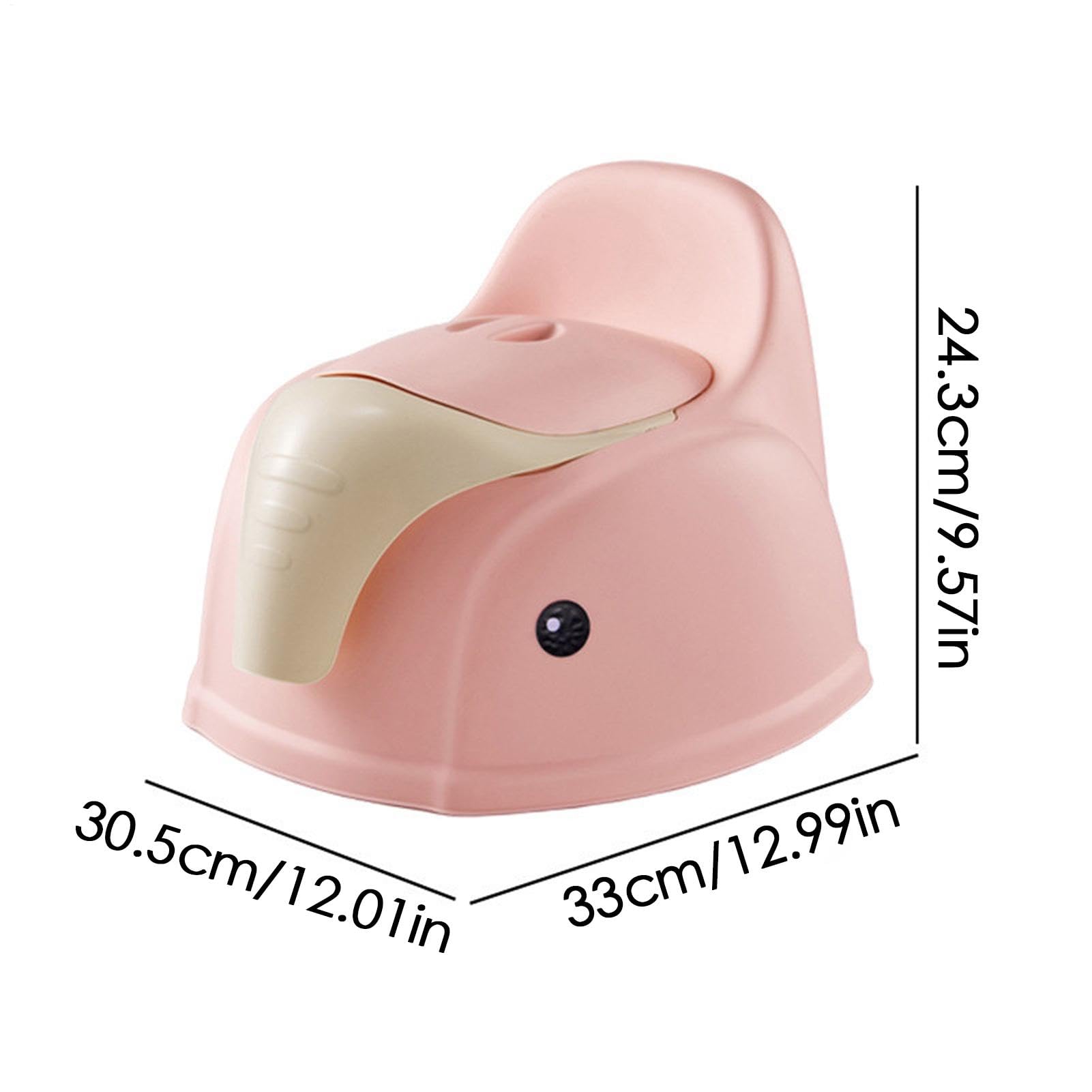 Töpfchen-Trainingstoilette, -Töpfchensitz Toilettentrainer-Töpfchensitz | Spritzwassergeschützter Töpfchentrainer Elefanten-Toilettensitz für Kinder, , Mädchen