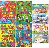 Die Malbücher sind auch super geeignet als Kinderbeschäftigung in der Schule, Kita, Hort oder zu Hause.