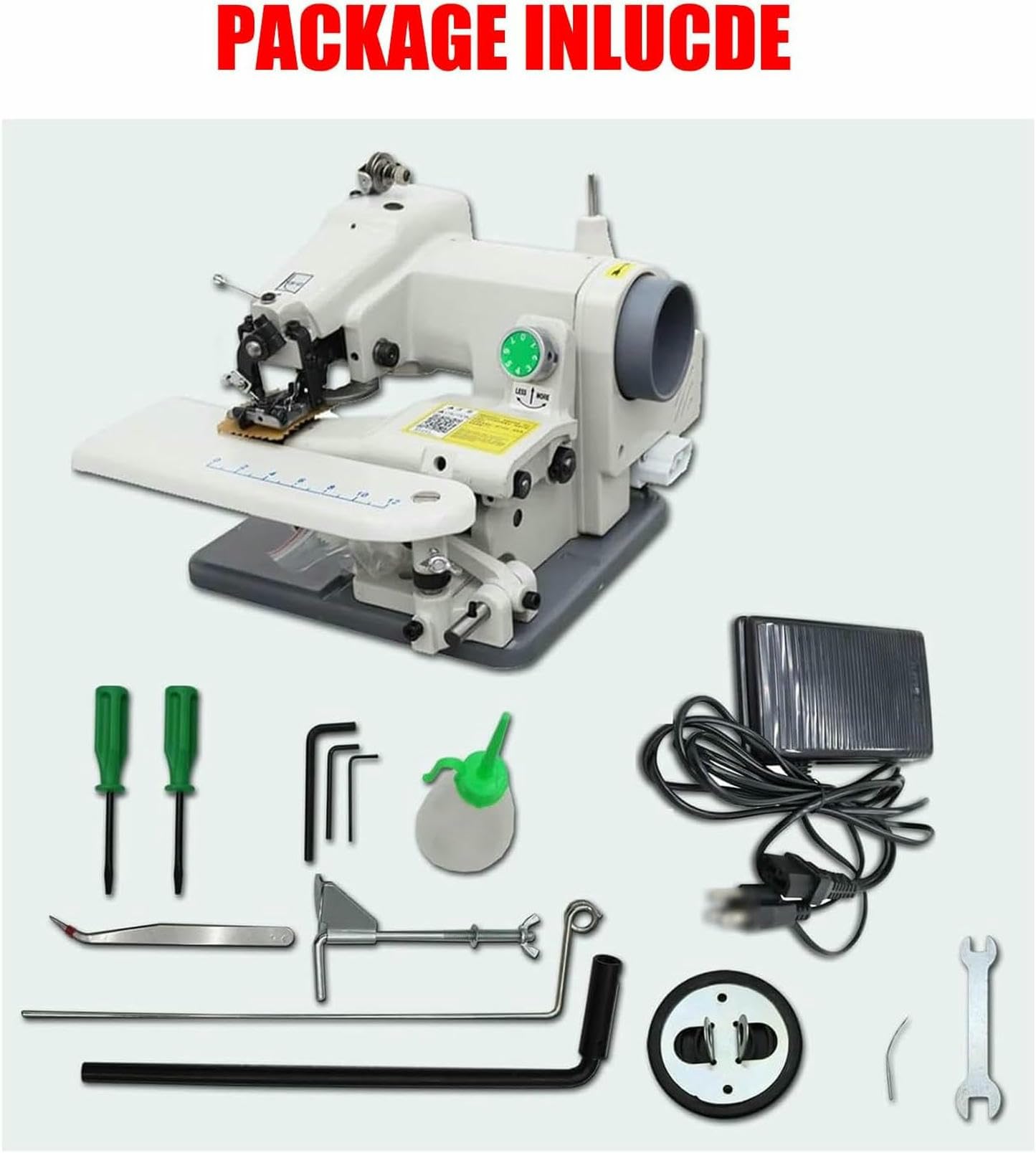 Máquinas de Dobladillo de Puntadas ciegas portátiles Profesionales, alteraciones Pantalones de Dobladillo, máquina de Coser de modista de Vestir, máquina de Coser de Costura de Escritorio