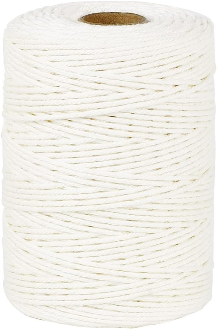 PerkHomy Cotton Butchers Twine String 700 Feet 2mm Twine