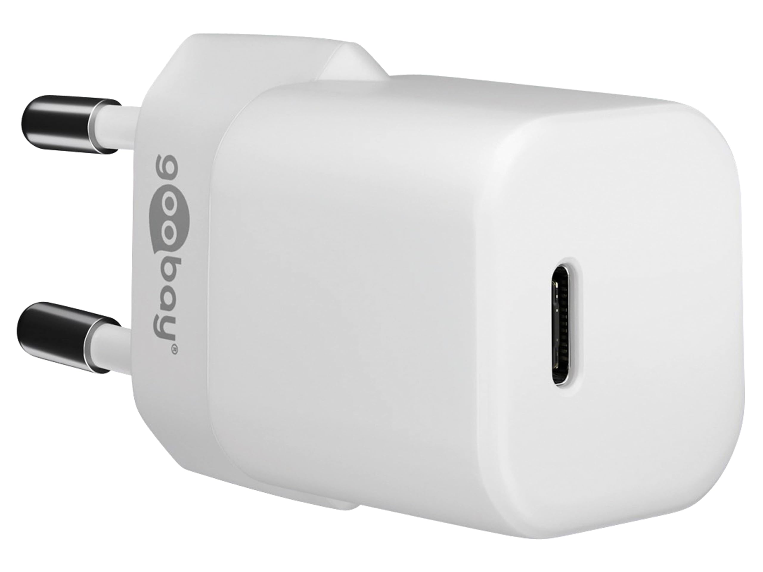 Cargador rápido USB-C compacto de 30 vatios compatible con Power Delivery 5