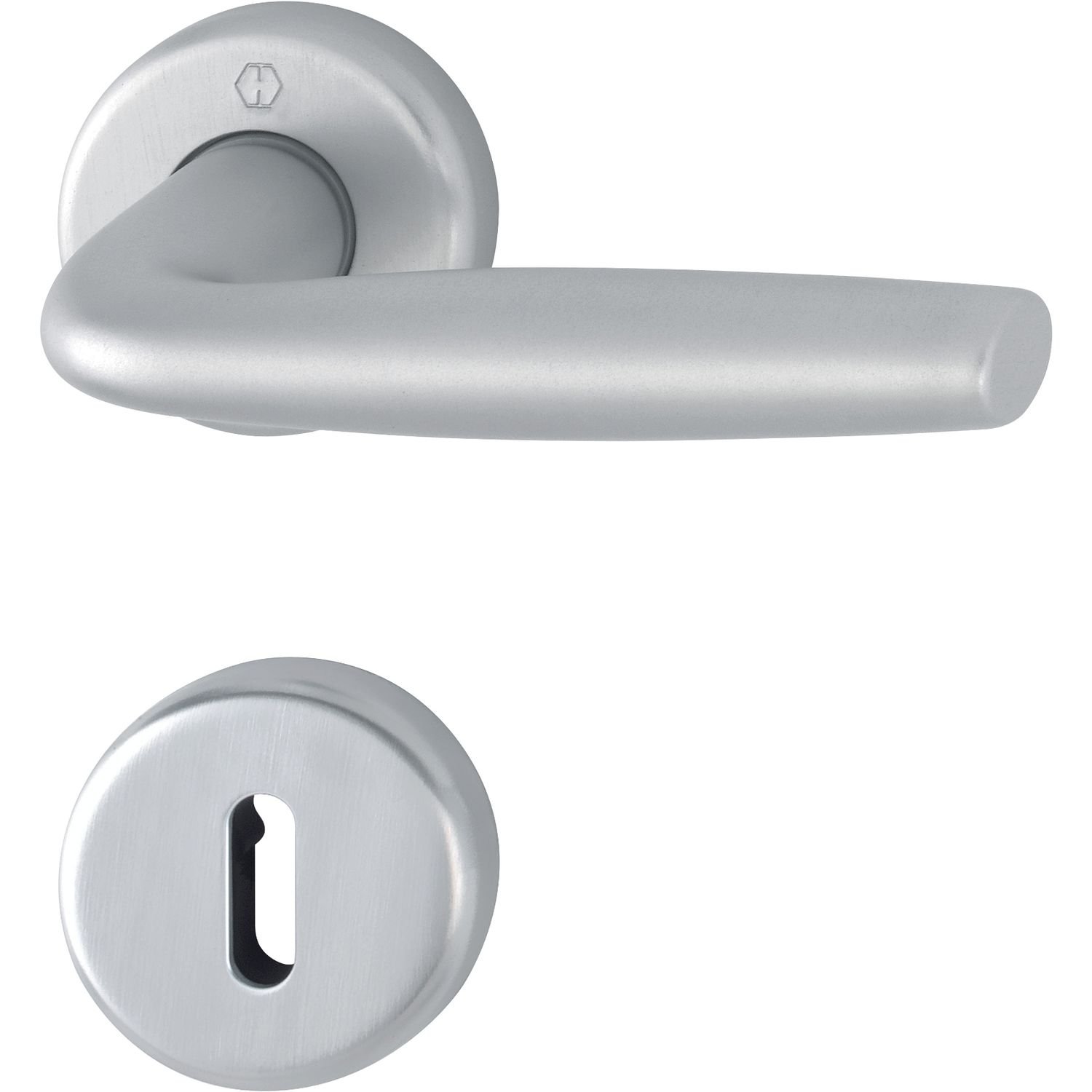 HOPPE 10756910 Milos on BB, 39-47, Aluminium/Chrome Printer