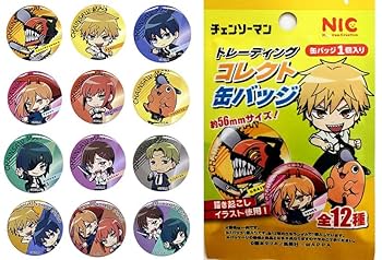 チェンソーマン×TOWER RECORDS 缶バッジBOX3種セット チェンソーマン×TOWER RECORDS 缶バッジBOX3種セット