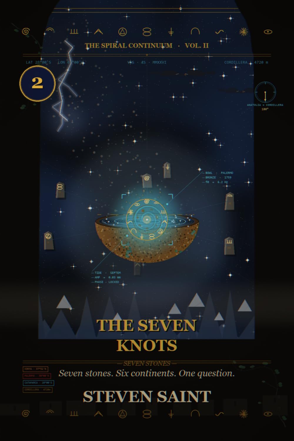 The Seven Knots: Book Two of the Cartographer Cipher Trilogy (The Spiral Continuum)