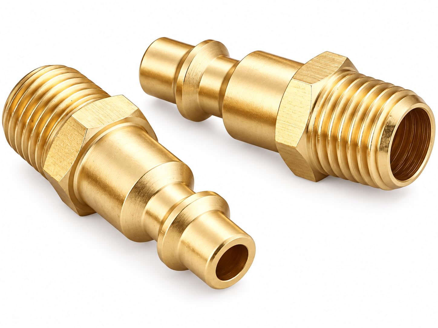 Brass Air Coupler & Plug Kit - 7 Piece -3