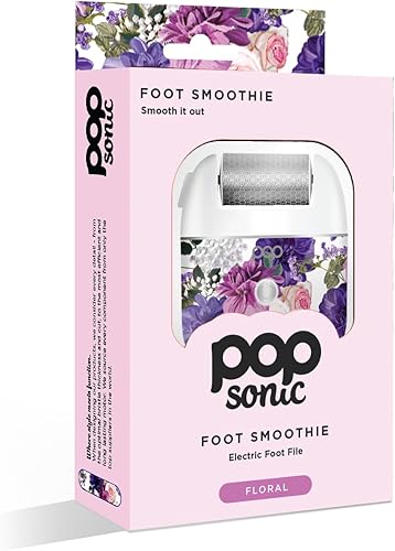Miniatura 2 de Pedi Pro - Lima eléctrica para pies, removedor eléctrico de callos para pies, herramienta exfoliante de pies Pedi Spa para hombresmujeres (floral)