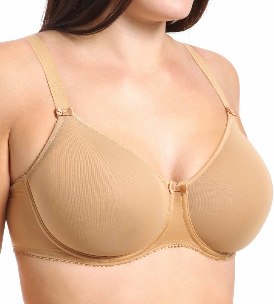 PrimaDonna Women's Satin Spacer Foam Molded Bra 016-1336 34E Cognac