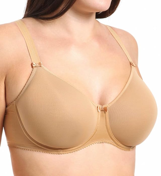 PrimaDonna Satin Spacer Bra 36G Cognac