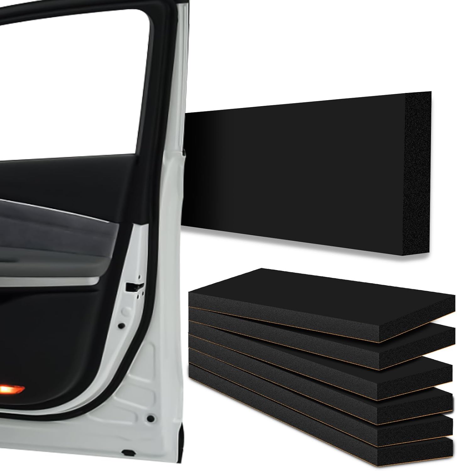 6 Pcs Garage Wall Protectors Car Door Protector Foam Car