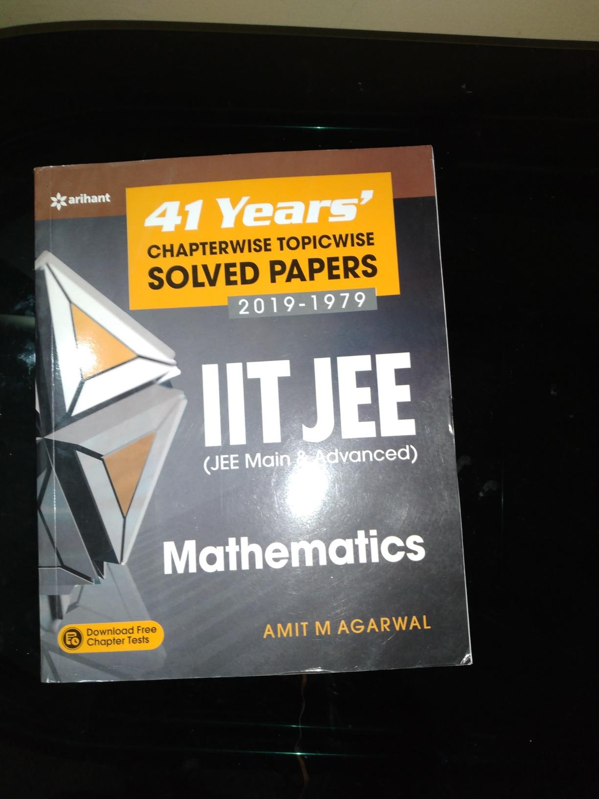 Buy 41 Years' Chapterwise Topicwise Solved Papers (2019-1979) IIT JEE ...