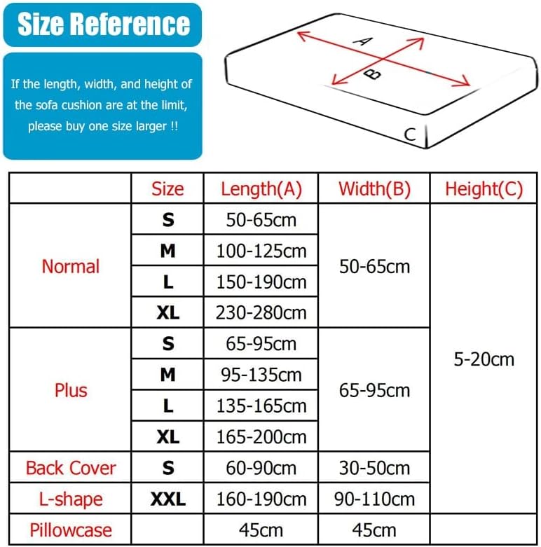 Miniatura 2 de Konsilsa Fundas de cojín de sofá para cojín individual, funda de cojín seccional en forma de L para sala de estar, proteger muebles de mascotas y