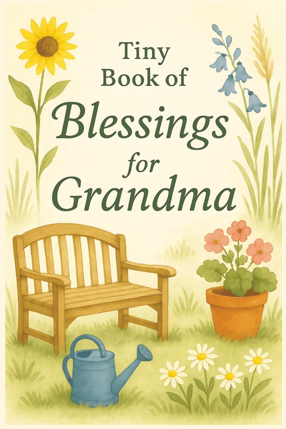 Tiny Book of Blessings for Grandma: Heartwarming Bible Verses and Prayers for Grandmothers, Christian Gift of Love, Encouragement, and Faith