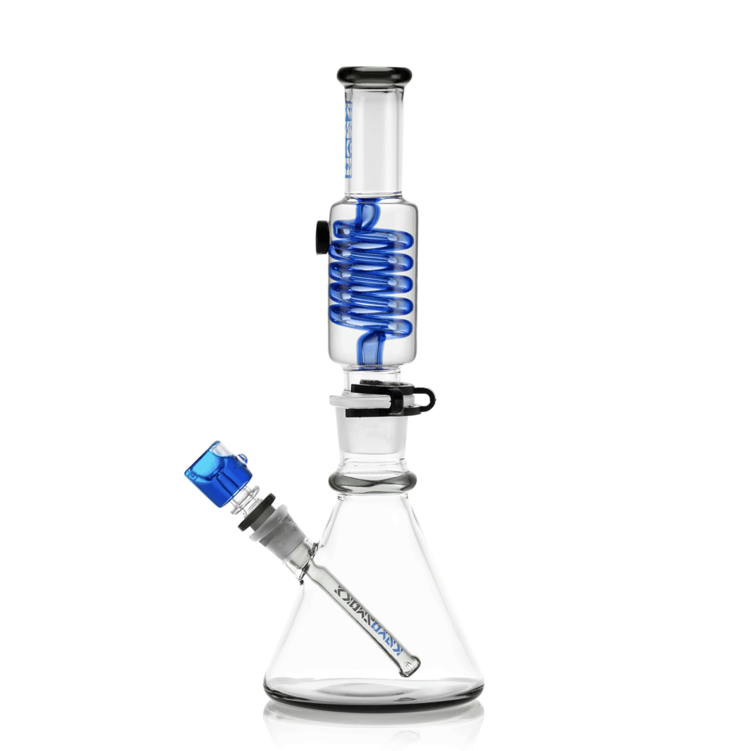 PIPA DE AGUA BONG CONGELABLE KRYO BEAKER BONG NEGRO COMPLETO VASO