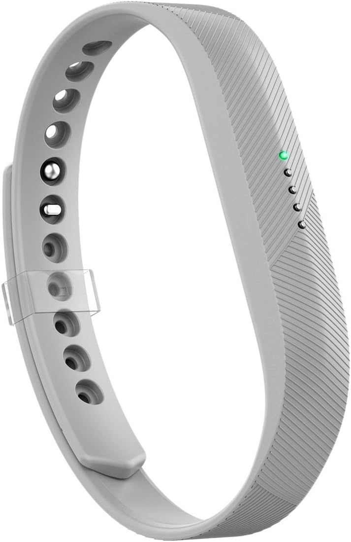 Fitbit Flex 2用12色バンド Fitbit Flex 2用交換用バンド アクセサリー シリコンリストバンド 留め具付き フィットネスストラップ オリジナルFitbit Flex 2用 トラッカーなし