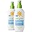 Babyganics SPF 50 Baby Sunscreen Spray | UVA UVB Protection | Octinoxate & Oxybenzone Free | Water Resistant, Unscented, 6 Fl Oz (Pack of 2)