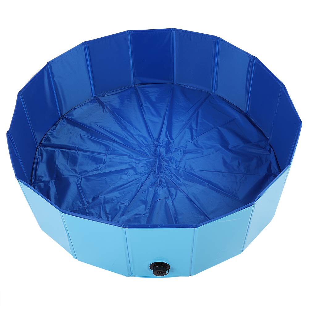 Zoeyilan Foldable Dog Bath Swimming Pool, Dog Pool, Outdoor Pet Bathtub, Portable Pet Bathing Tub for Pets Kids Baby and Toddler (Medium)