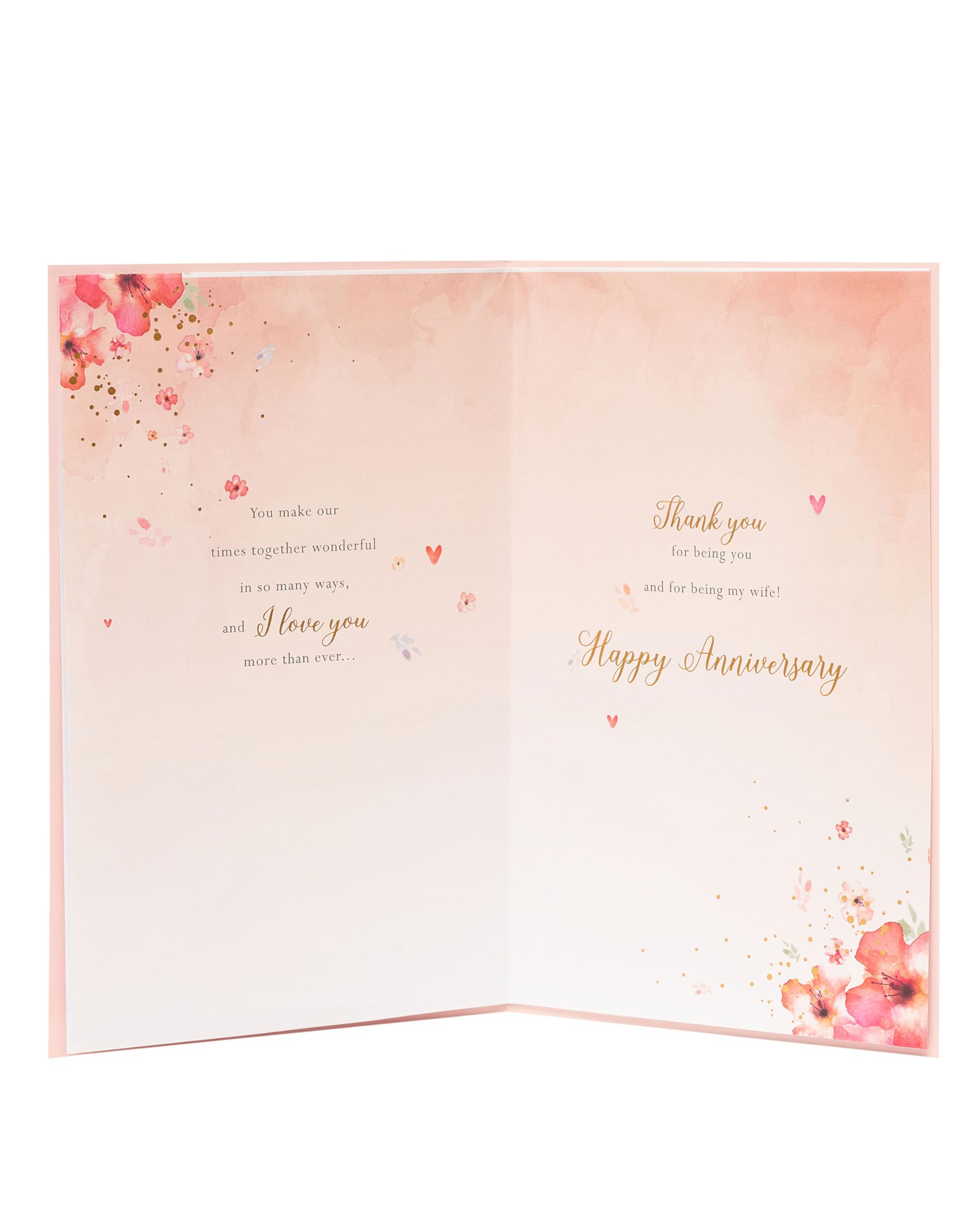 Biglietto Di Auguri Per Moglie UK Greetings Con Nastro – Romantico, 16,5 Cm - 3