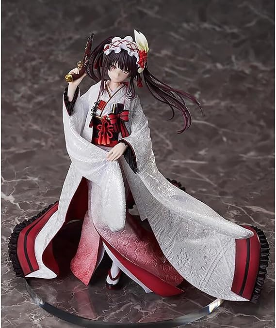 23cm Date A Live: Tokisaki Kurumi Action Figure PVC Toy Character Model Decoration Statue Gifts Collectibles