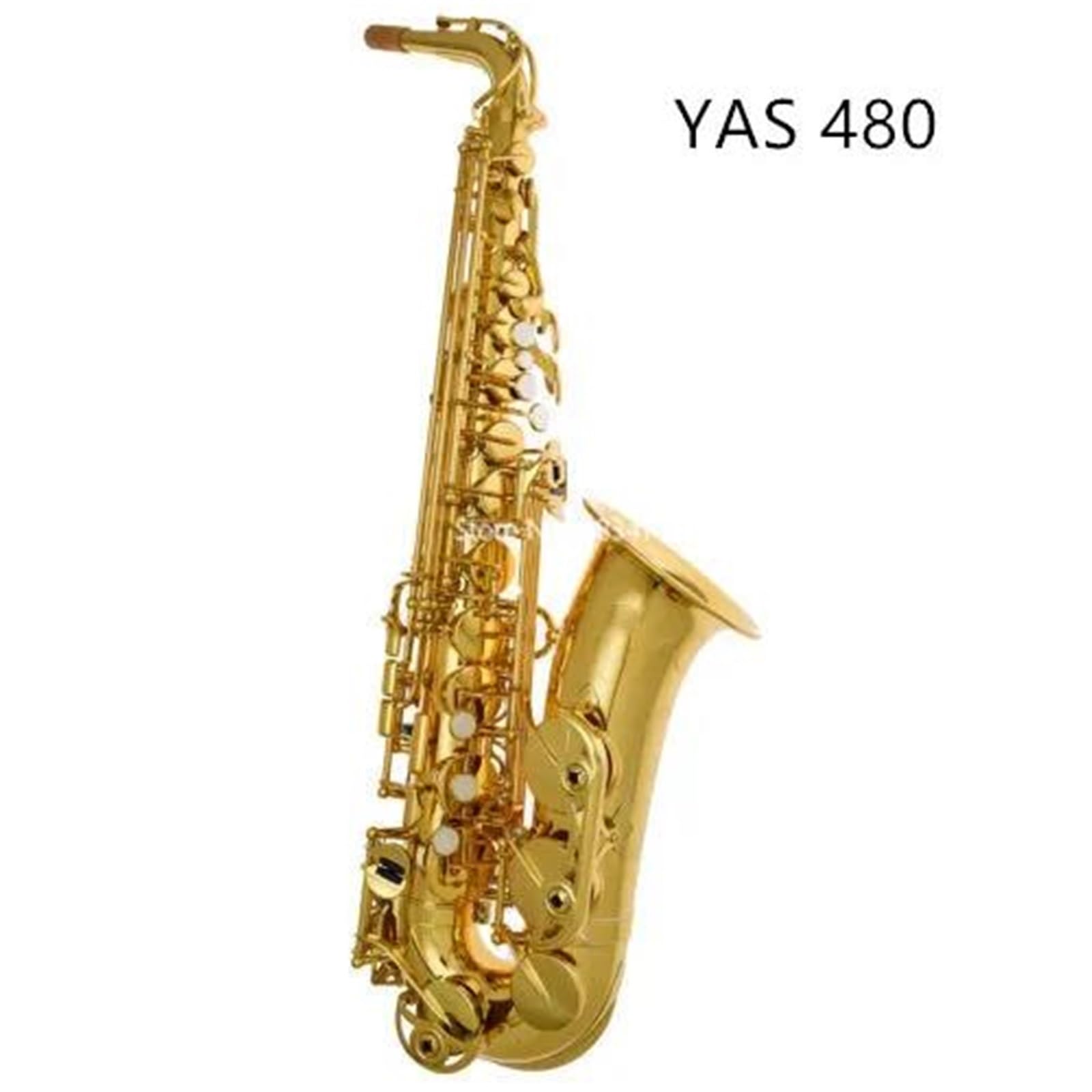 Amazon | アルトサックス YAS 480 金メッキ真鍮製プロ仕様木管楽器